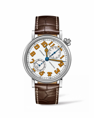 Longines L2.812.4.23.2 Avigation Mens Chronograph Automatic Watch