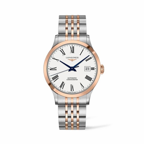 Longines L2.821.5.11.7 Record Mens Automatic Watch