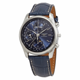 Longines L26734920 Master Collection Complete Calendar Mens Chronograph Automatic Watch