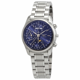 Longines L26734926 Master Collection Complete Calendar Mens Chronograph Automatic Watch