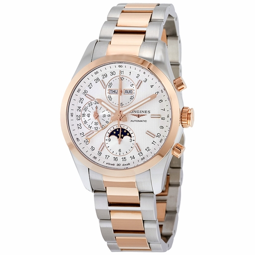 Longines l2.798.5.72.7 Conquest Complete Calendar Mens Chronograph Automatic Watch