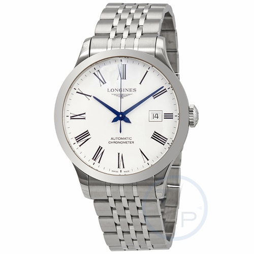 Longines L2.821.4.11.6 Record Mens Automatic Watch