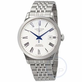 Longines L2.821.4.11.6 Record Mens Automatic Watch