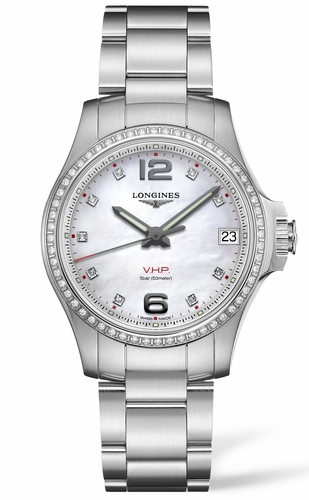 Longines L3.316.0.87.6 Conquest V.H.P. Ladies Quartz Watch