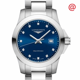 Longines L3.376.4.97.6 Conquest Ladies Quartz Watch