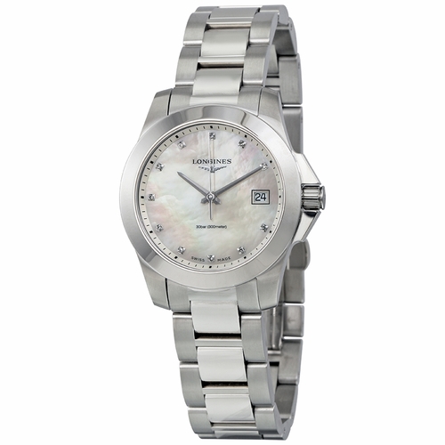 Longines L3.377.4.87.6 Conquest Ladies Quartz Watch