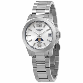 Longines L3.380.4.76.6 Conquest Ladies Quartz Watch