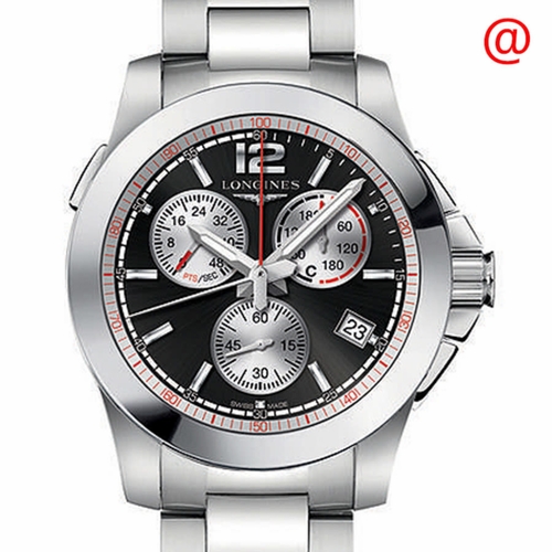 Longines L3.701.4.56.6 Conquest Mens Chronograph Quartz Watch