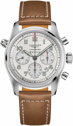Longines L3.820.4.73.2 Spirit Mens Chronograph Automatic Watch