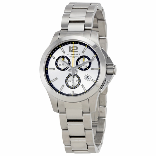 Longines L33794786 Conquest Unisex Chronograph Quartz Watch