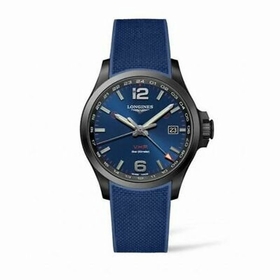 Longines L37282969 Conquest V.H.P. GMT Mens Quartz Watch