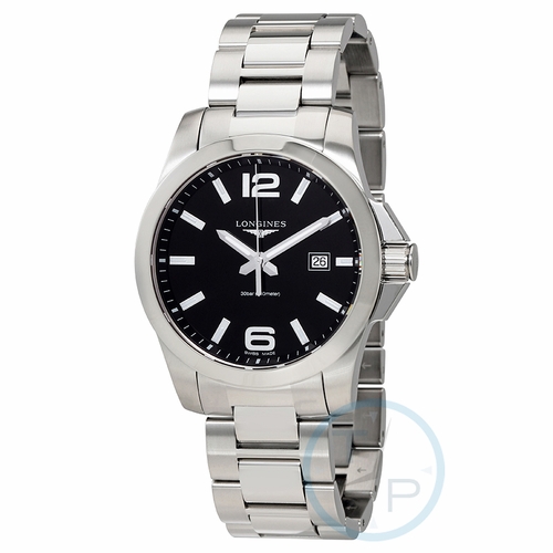 Longines L37604566 Conquest Mens Quartz Watch