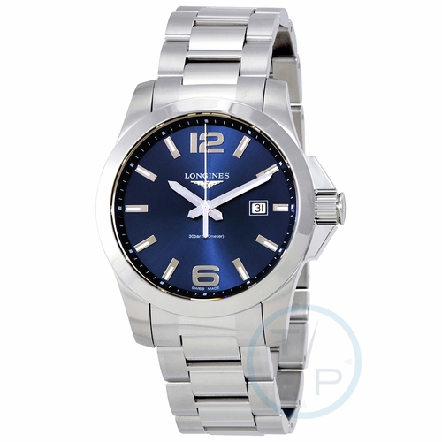 Longines L37604966 Conquest Mens Quartz Watch