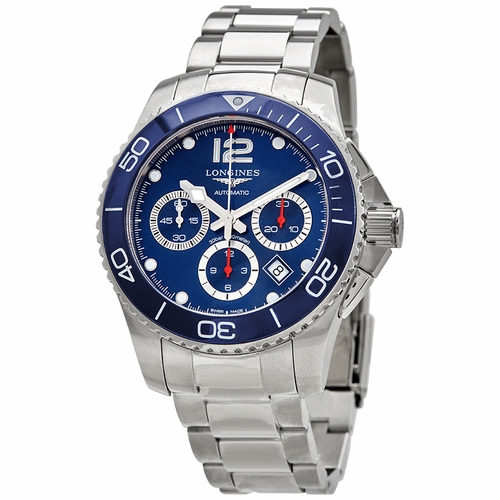 Longines L3.883.4.96.6 HydroConquest Mens Chronograph Automatic Watch