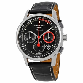 Longines L4.754.4.52.4 Heritage Mens Chronograph Automatic Watch