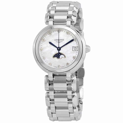Longines L8.115.4.87.6 Prima Luna Unisex Quartz Watch