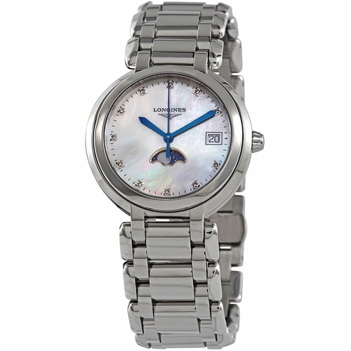 Longines L8.116.4.87.6 PrimaLuna Ladies Quartz Watch
