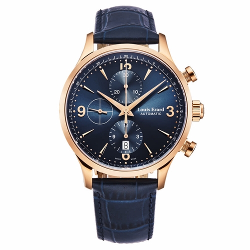 Louis Erard 78225PR15.BRC37 1931 Mens Chronograph Automatic Watch Louis Erard 78225PR15.BRC37 1931 Mens Chronograph Automatic Watch