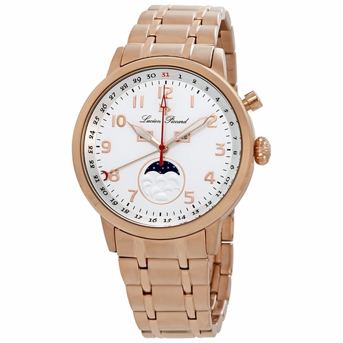 Lucien Piccard 40016-RG-22S Complete Calendar Mens Quartz Watch