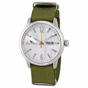 Lucien Piccard 40027-02S-GRNS Milanese Mens Quartz Watch