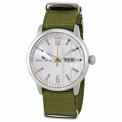 Lucien Piccard 40027-02S-GRNS Milanese Mens Quartz Watch