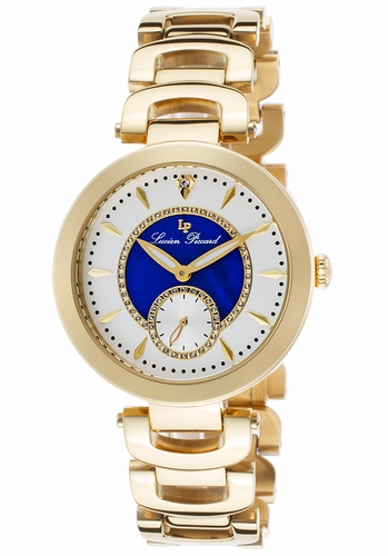 Lucien Piccard LP-10268-YG-22-BLA Casablanca Ladies Quartz Watch