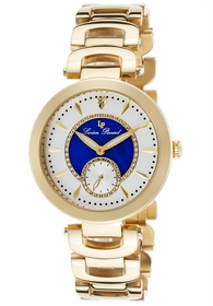 Lucien Piccard LP-10268-YG-22-BLA Casablanca Ladies Quartz Watch
