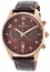 Lucien Piccard LP-11187-RG-04-BRW Navona Mens Chronograph Quartz Watch