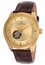 Lucien Piccard LP-12530-YG-010-BR Sevilla Mens Automatic Watch