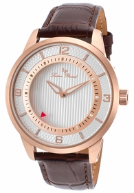 Lucien Piccard LP-15024-RG-02S-BRW Grotto Mens Quartz Watch
