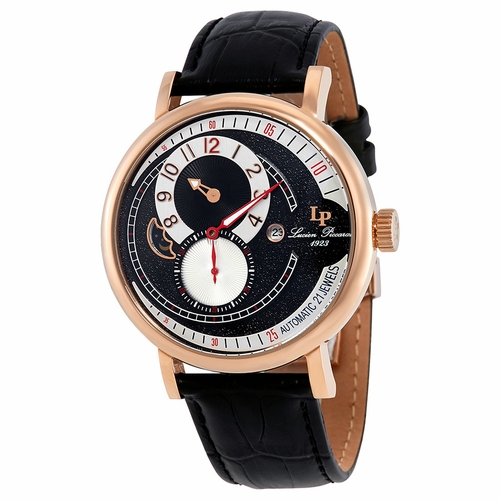 Lucien Piccard LP-15157-RG-01-W Supernova Regulator Mens Chronograph Automatic Watch