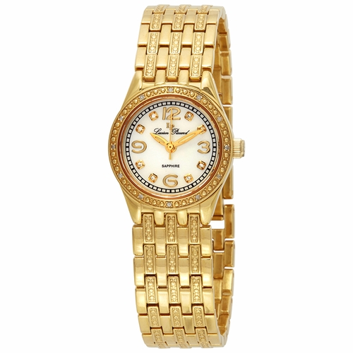 Lucien Piccard LP-26982YLWH 85th Anniversary Ladies Quartz Watch
