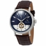 Lucien Piccard LP-28002A-03-BRW Open Heart 24 Mens Automatic Watch