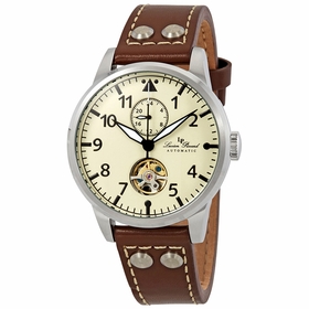 Lucien Piccard LP-28005A-016-BRW Military 24 Mens Automatic Watch