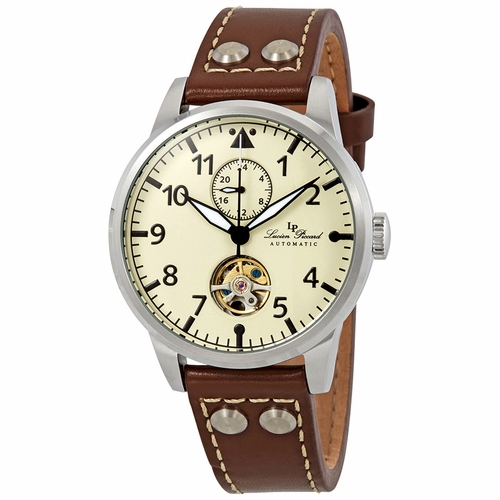 Lucien Piccard LP-28005A-016-BRW Military 24 Mens Automatic Watch
