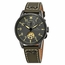 Lucien Piccard LP-28005A-GM-014GRN Military 24 Mens Automatic Watch