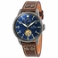 Lucien Piccard LP-28005A-GM-03-BRW Military 24 Mens Automatic Watch