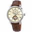 Lucien Piccard LP-28007A-020-BRW Open Heart GMT Mens Automatic Watch