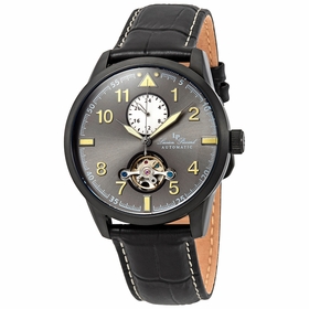 Lucien Piccard LP-28008A-BB-01 Lodestar Auto GMT Mens Automatic Watch