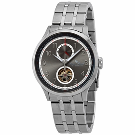Lucien Piccard LP-28010A-104 Open Heart GMT II Mens Automatic Watch