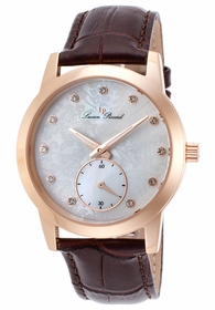 Lucien Piccard LP-40037-RG-02MOP-BRW Noureddine Ladies Quartz Watch