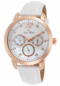 Lucien Piccard LP-40038-RG-02MOP-WHS Rivage Ladies Quartz Watch