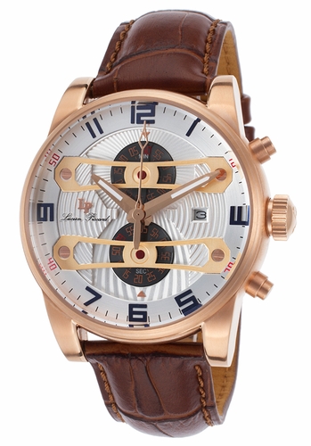 Lucien Piccard LP-40045-RG-02S-BRW Bosphorus Mens Chronograph Quartz Watch