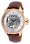 Lucien Piccard LP-40052M-RG-02S-BRW Trevi Mens Hand Wind Watch