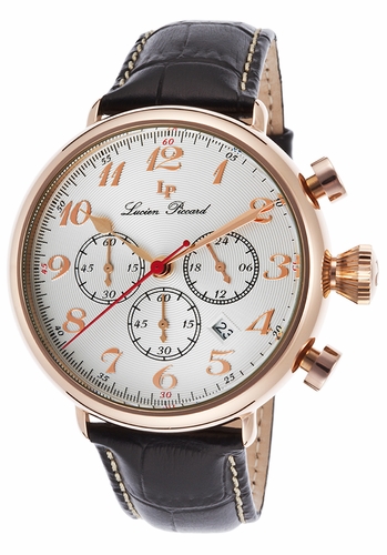 Lucien Piccard LP-72415-RG-02S Trieste Mens Chronograph Quartz Watch