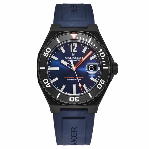 Manager MAN-RD-02-NC Oceana Mens Automatic Watch Manager MAN-RD-02-NC Oceana Mens Automatic Watch