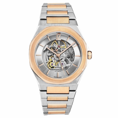 Manager MAN-RO-05-BM Open mind Mens Automatic Watch Manager MAN-RO-05-BM Open mind Mens Automatic Watch