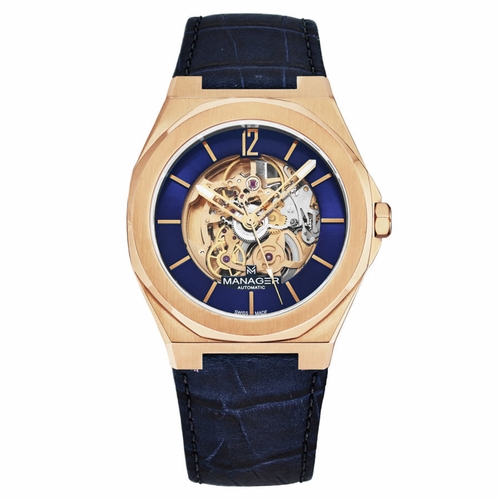 Manager MAN-RO-08-RL Open mind Mens Automatic Watch Manager MAN-RO-08-RL Open mind Mens Automatic Watch