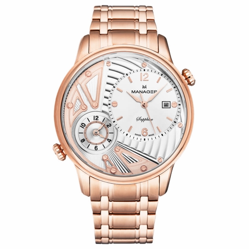 Manager MAN-TR-06-RM Nomad Mens Quartz Watch Manager MAN-TR-06-RM Nomad Mens Quartz Watch