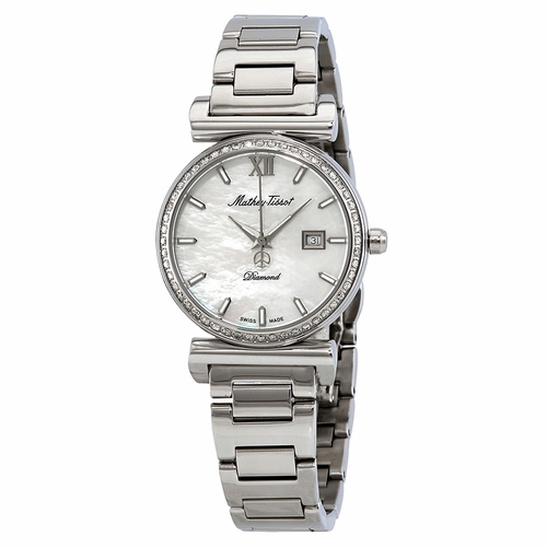 Mathey-Tissot D410SAI Elegance Diamonds Ladies Quartz Watch